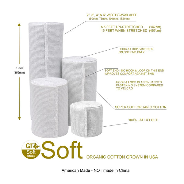 3" Comfort Elastic Bandage (Free Shipping USA)